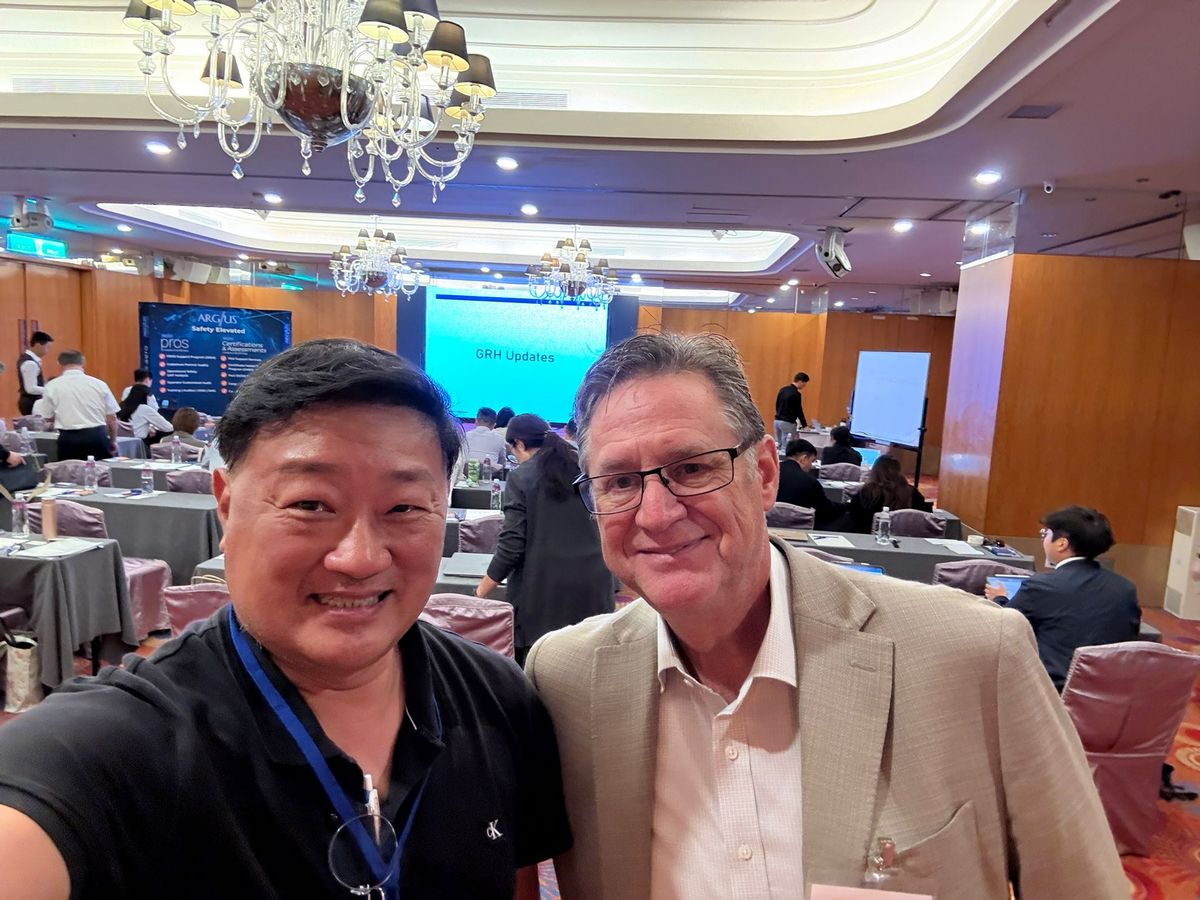 Attended IOSA Summit arranged by Argus-Pro in TPE 